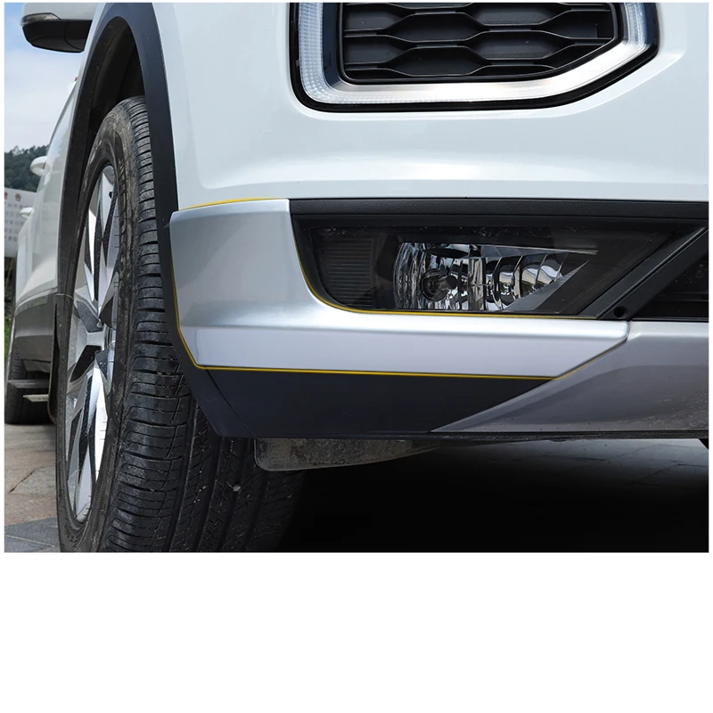 Lsrtw2017 для Volkswagen Vw T-roc автомобильный Передний Бампер Планки протектор Анти-столкновения интерьерные аксессуары