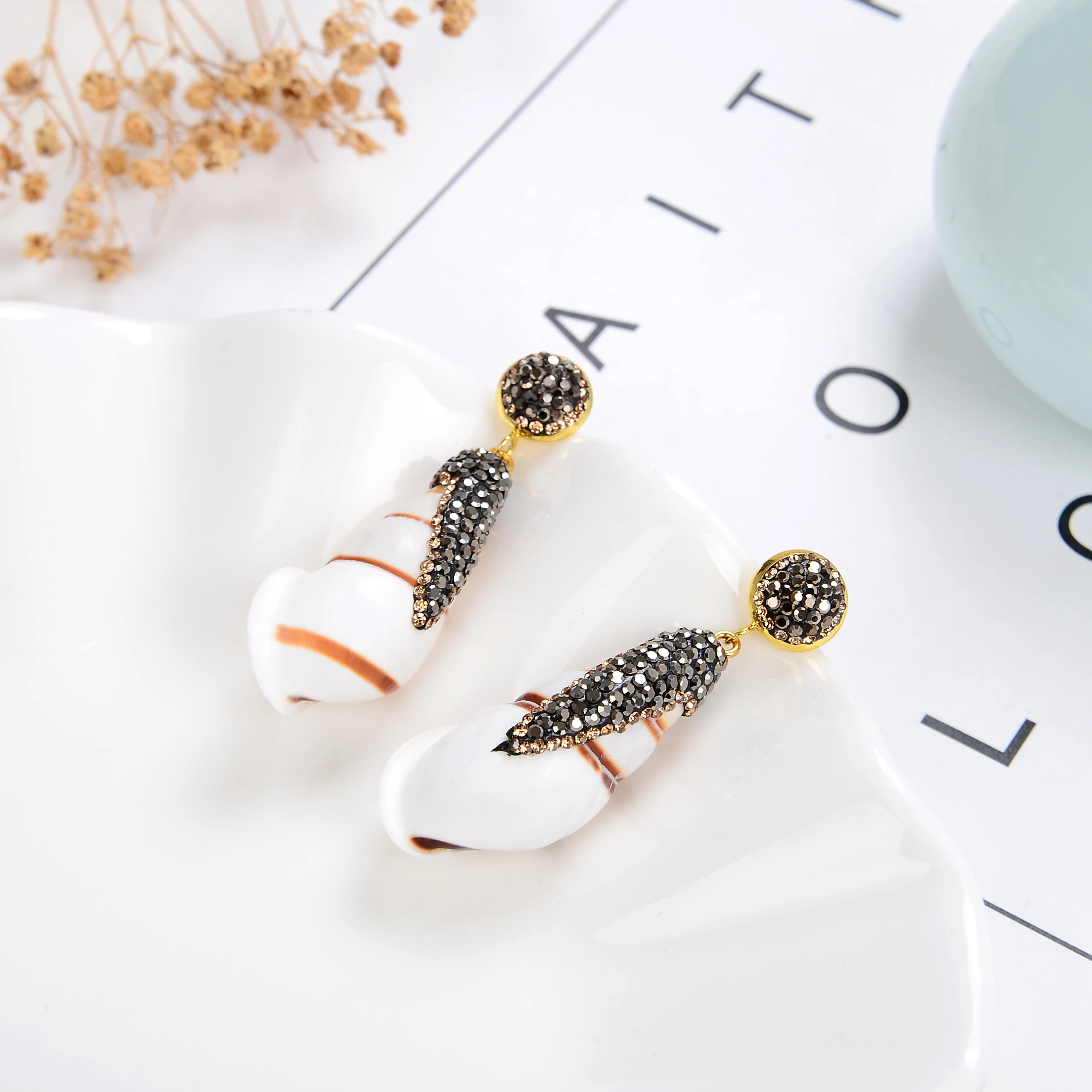 2021 New Hot Sea Shell Earrings For Women Natural 6 Style Conch Bohemian Drop Earrings Handmade Beach Ladies Fashion Jewelry - Image 2