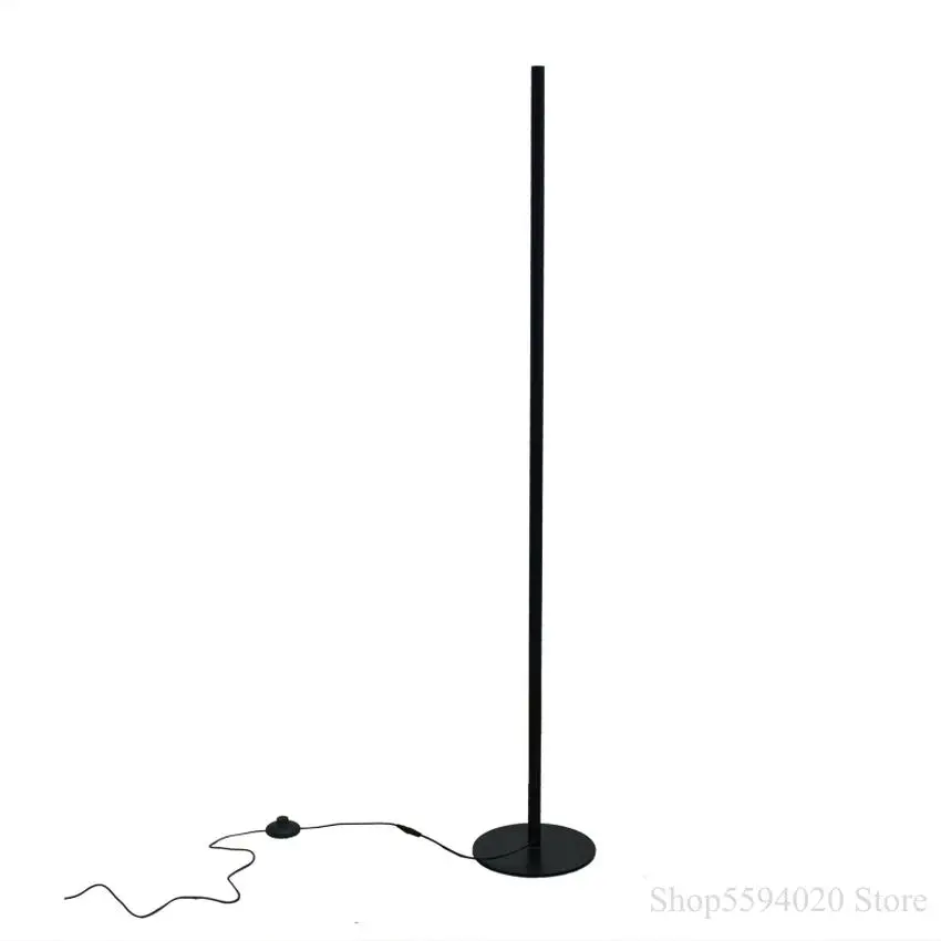 Скандинавский простой светодиодный светильник напольный для спальни гостиной