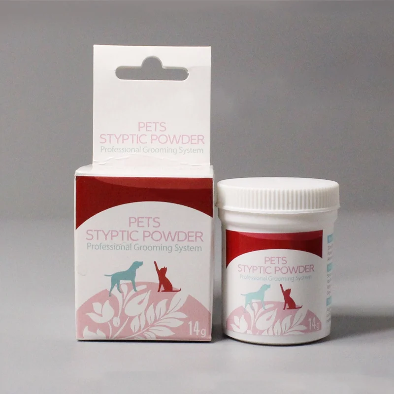 

202014g/bottle Styptic Powder Safe For Dogs And Cats Blood Stopper Puppy Home Profession Aids Supplies