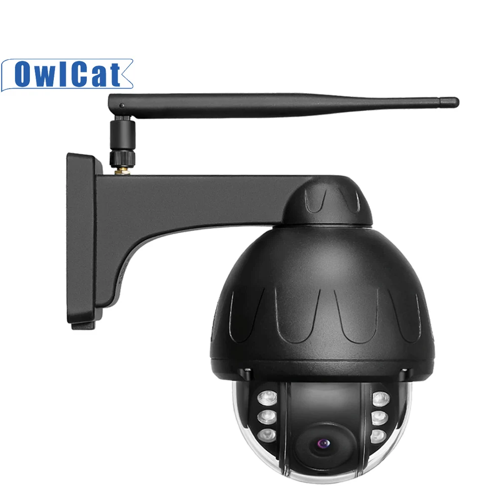 HD 2MP 5MP уличная водонепроницаемая купольная IP камера спиннинг Wifi двухсторонняя аудио SD карта CCTV ИК Ночная камера беспроводная ONVIF2.4 P2P