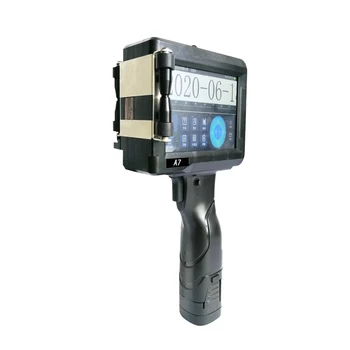 

Automatic Handheld Thermal Bar Code Plastic Bag Carton Glass Round Bottle Solvent Color Inkjet Date Printers