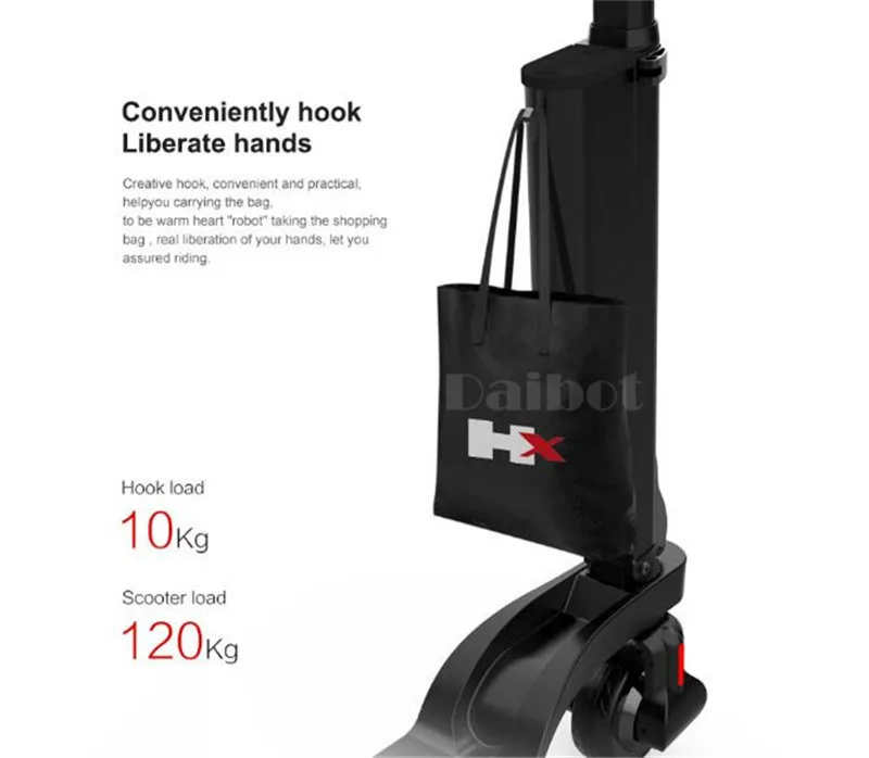 Sale HX X6 Folding Electric Scooter Two Wheel Electric Scooters Mini Protable Backpack E-Scooter Electric Bike Ebike 26
