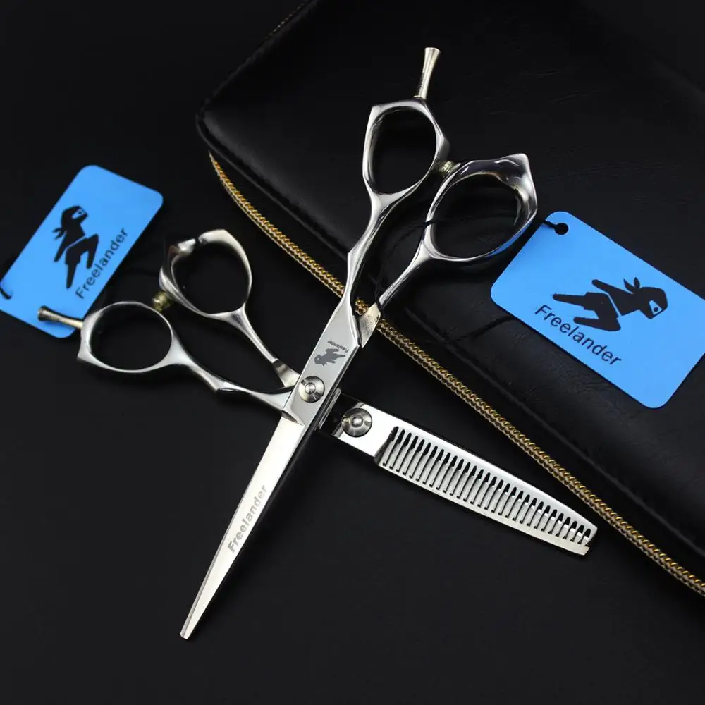 6" japanese hair cutting shears professional hair scissors razor