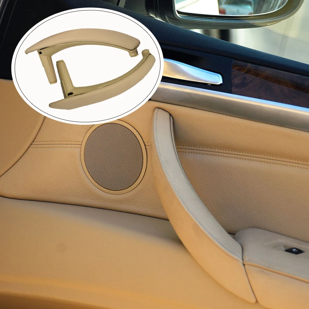 Upgrade Leder Abdeckung Tür Inner Griff Ersatz Für BMW X5 X6 E70