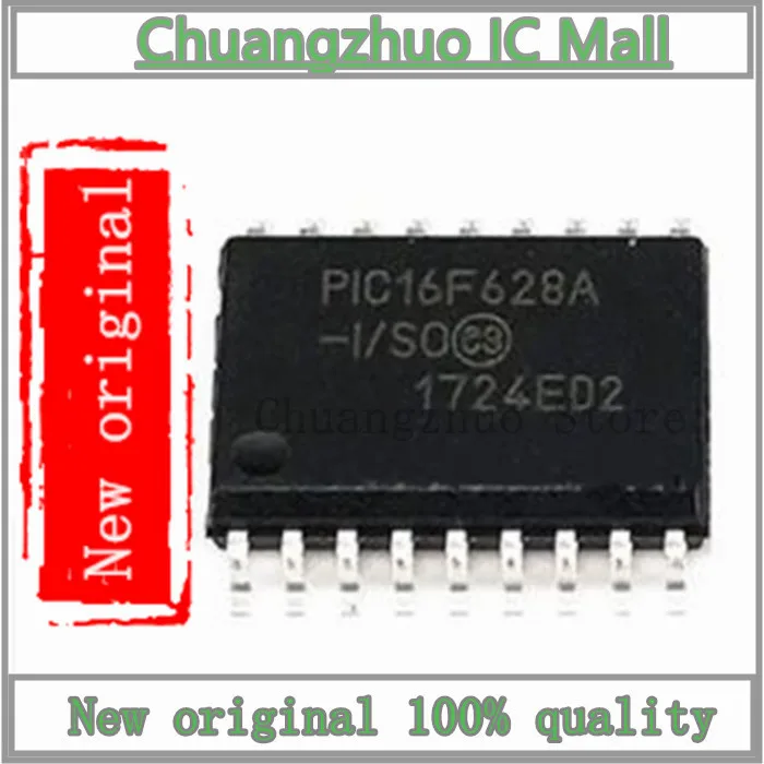Оригинальный новый оригинальный блок микросхем PIC16F628A PIC16F628 SOP-18 SMD IC | Электроника