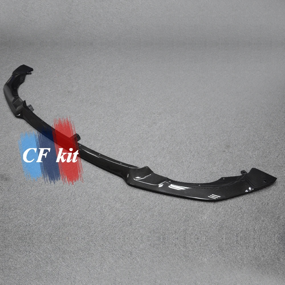 CF Kit CS style передний бампер из настоящего углеродного волокна для BMW M3 M4 F80 F82 F83 спойлер для автомобиля