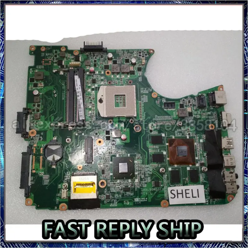 Материнская плата SHELI для TOSHIBA L750 L755 A000079330 A000081620 DABLBDMB8E0 | Компьютеры и офис