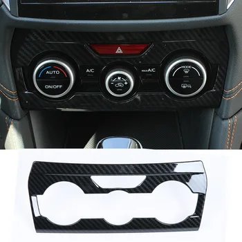 

For Subaru Xv 2018 2019 Car air conditioning adjustment frame stickers sequins car styling auto Accessories