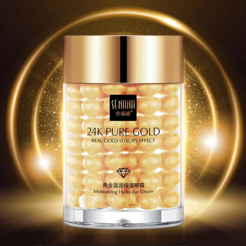 

24k Gold Moisturizing Eye Cream Hydrating Remove Dark Circles Eye Bags Anti-aging Eye Serum Eye Care
