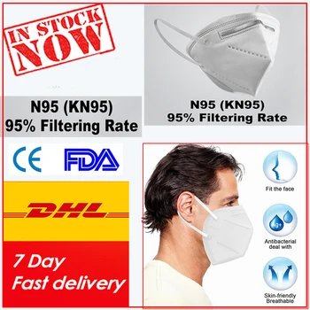 

HOT SALE 100 pcs Ship To USA face maskes kn95mask mascarilla masque Reusable n95masks medical facemasks