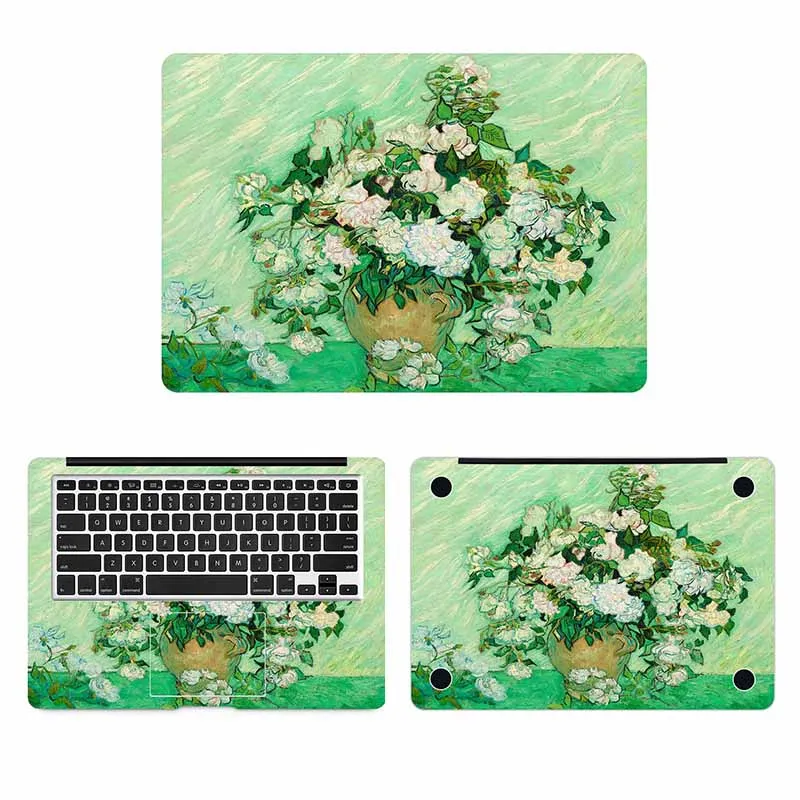 Картина с картиной Винсента Ван Гога розы чехол полным покрытием для Macbook Pro Air Retina