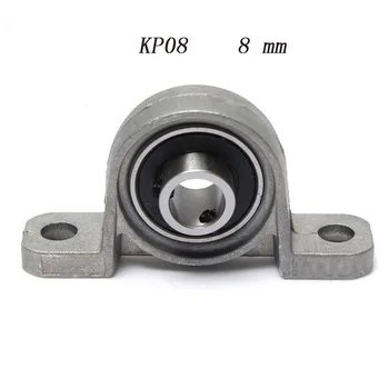 

2pcs Zinc Alloy Diameter 8mm to 30mm Bore Ball Bearing Pillow Block Mounted Support Kp08 Kp000 Kp001 KP003 KFL08 KFL000 KFL001