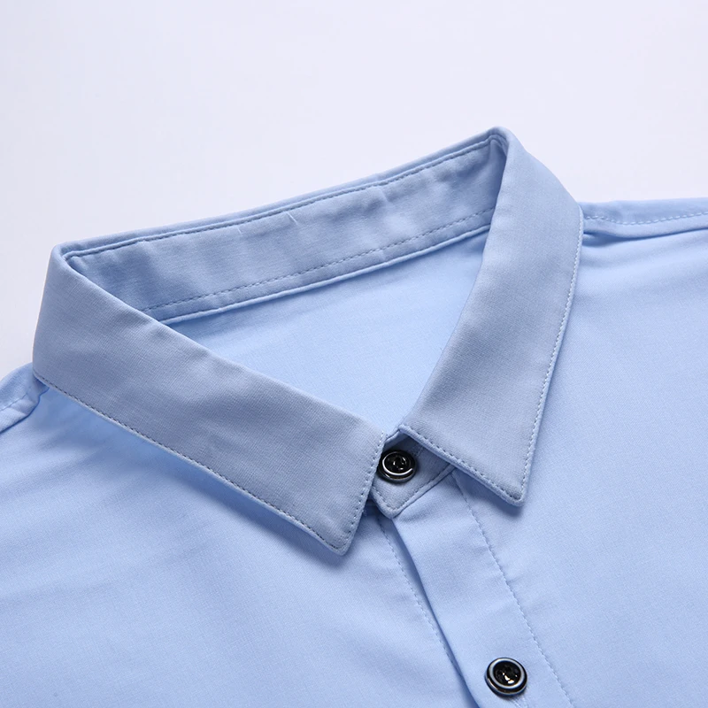Новая модная брендовая дизайнерская мужская рубашка, приталенная уличная одежда с длинным рукавом, Корейская высококачественная повседневная мужская одежда
