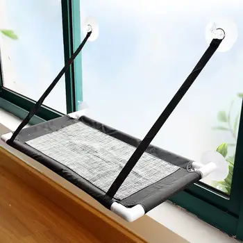 

Cute Pet Hanging Bed Window Mounted Cat Seat Pet Cat Hammock Comfortable Cat Pet Bed Shelf Seat Beds Beds Bearing 20kg