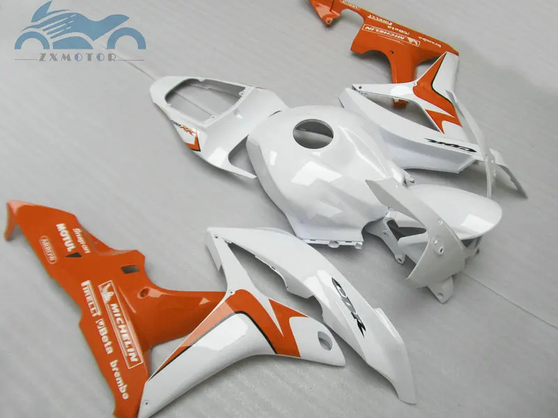 Высококачественный Комплект обтекателя впрыска, пригодный для Honda CBR600RR 2007 2008 CBR 600RR 07 08 красный белый гоночная обтекаемая форма комплекты деталей XF21
