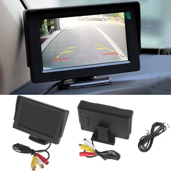 

Hot 4.3" TFT-LCD Car Color Rear Screen Monitor for Car Rearview Backup Camera DVD