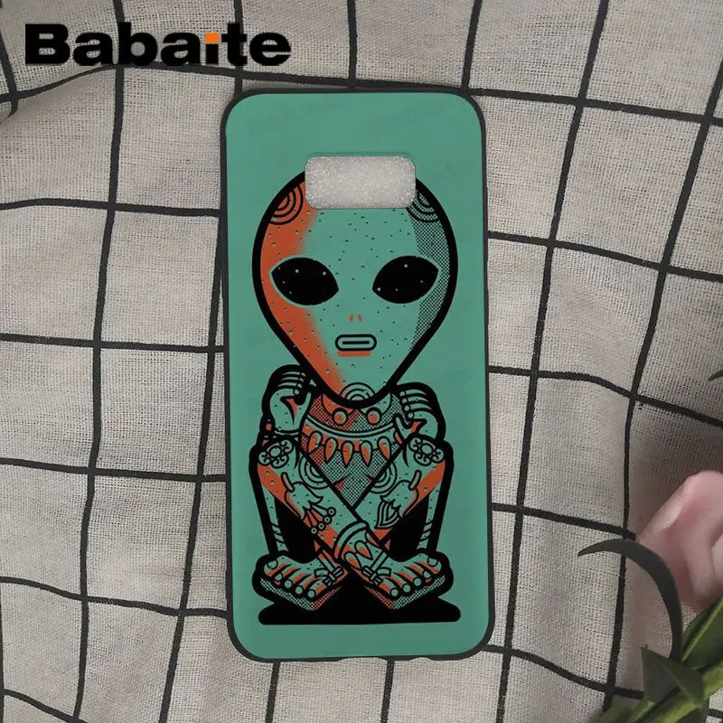 cartoon alien space
