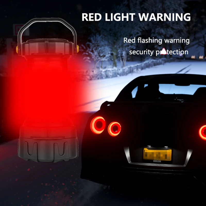 Z20 светодиодный фонарь для кемпинга, USB Перезаряжаемый COB фонарик, фонарь для ураганов, аварийных ситуаций, походов, рыбалки, включает батарейки
