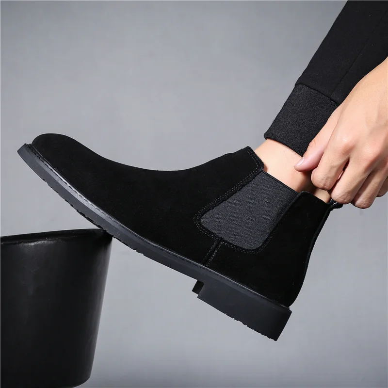 Botines para hombre sin cordones Clearance