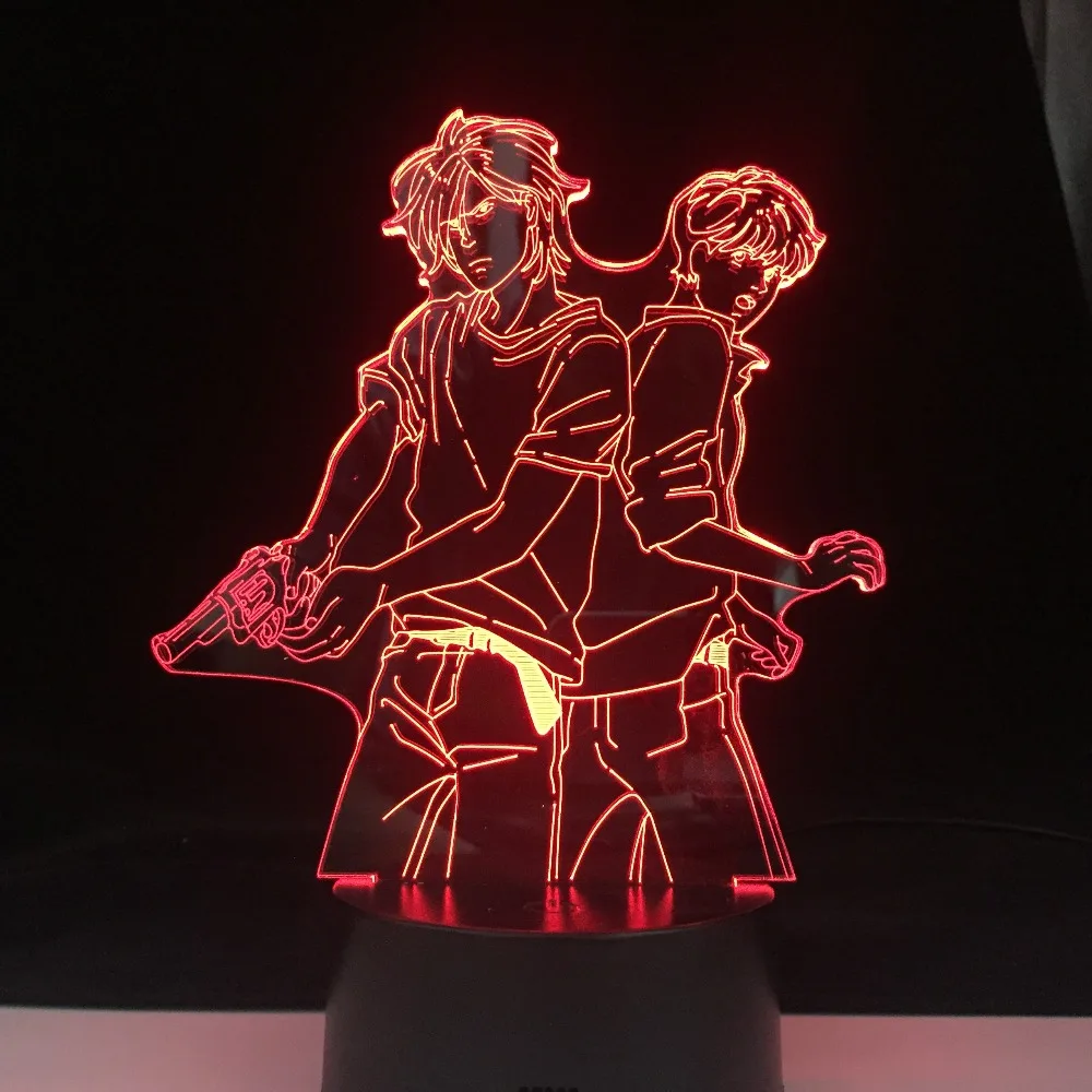 ASH LYNX AND EIJI OKUMURA LED ANIME LAMP 3D Led Color Lights