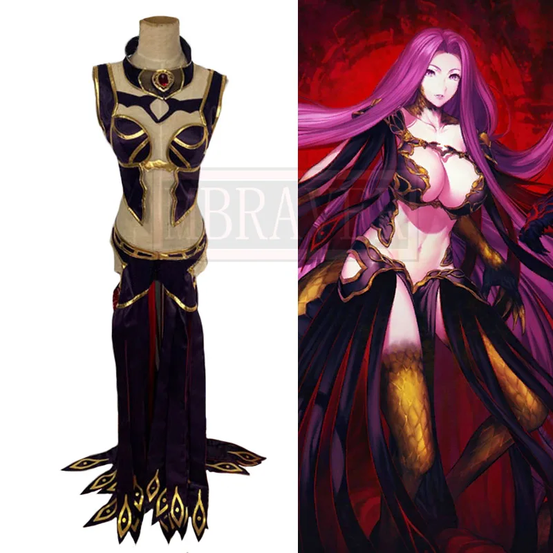 

Fate/Grand Order FGO Medusa горгон Хэллоуин Карнавал День Рождения вечерние ринка Косплей Костюм на заказ любой размер