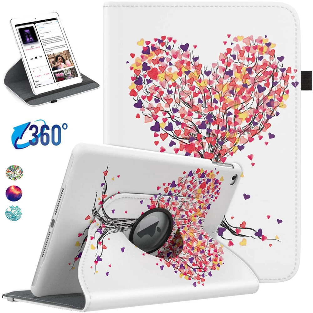 

Coolaxy Cover Case For iPad 10.2 Case 360 Degree Rotating Stand Case For iPad 2019 Case For iPad 7th Generation