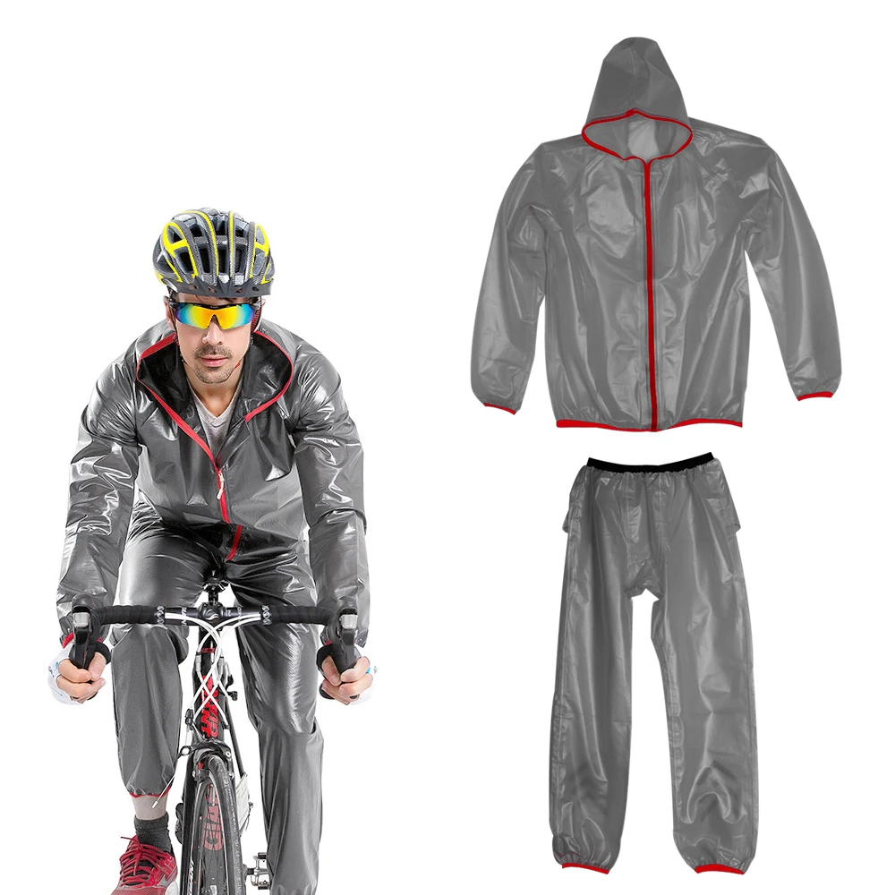 2 Kleuren Fiets Motorfiets Regenjas Regenkleding Regenhoes Pak Regenkleding Huishoudelijke Verhandelt|Regenjassen| - AliExpress