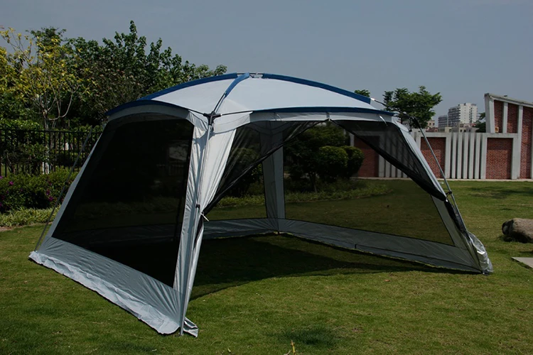 tenda grande gazebo sol abrigo com mosquiteiro