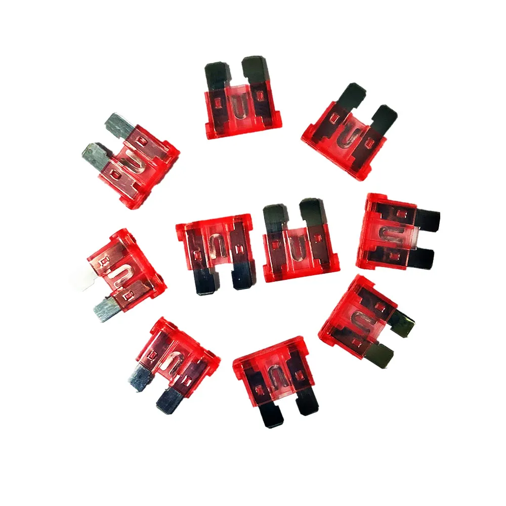 10x 40A Fuse Auto ATC Blade Fuse 40 Amp Car Standard Blade Fuses 1.9x1.9CM Auto fusibles Car