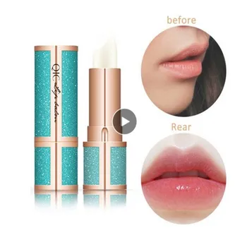 

QIC Moisture Fruit Honey Plant Lip Balm Long Lasting Natural Lipstick Color Mood Moisturizing Lipstick Anti Aging Nourish TSLM1