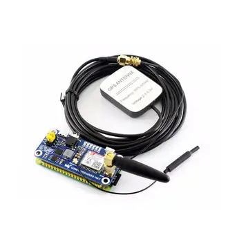 

AiSpark GSM / GPRS/ GNSS/ Bluetooth HAT for Raspberry Pi Bluetooth 3.0 Supports SMS phone call GPRS DTMF HTTP FTP MMS email GPS