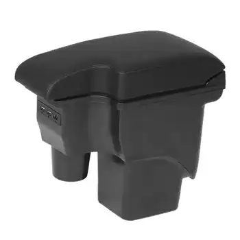 

Car Center Console Armrest Storage Box Organizer Accessory Fit for