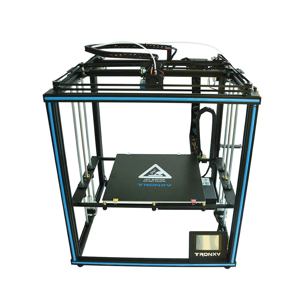 Tronxy модернизированный Высокоточный 3d принтер DIY Kit Size400* 400*400 мм Поддержка автоматического выравнивания Печать накаливания impressora