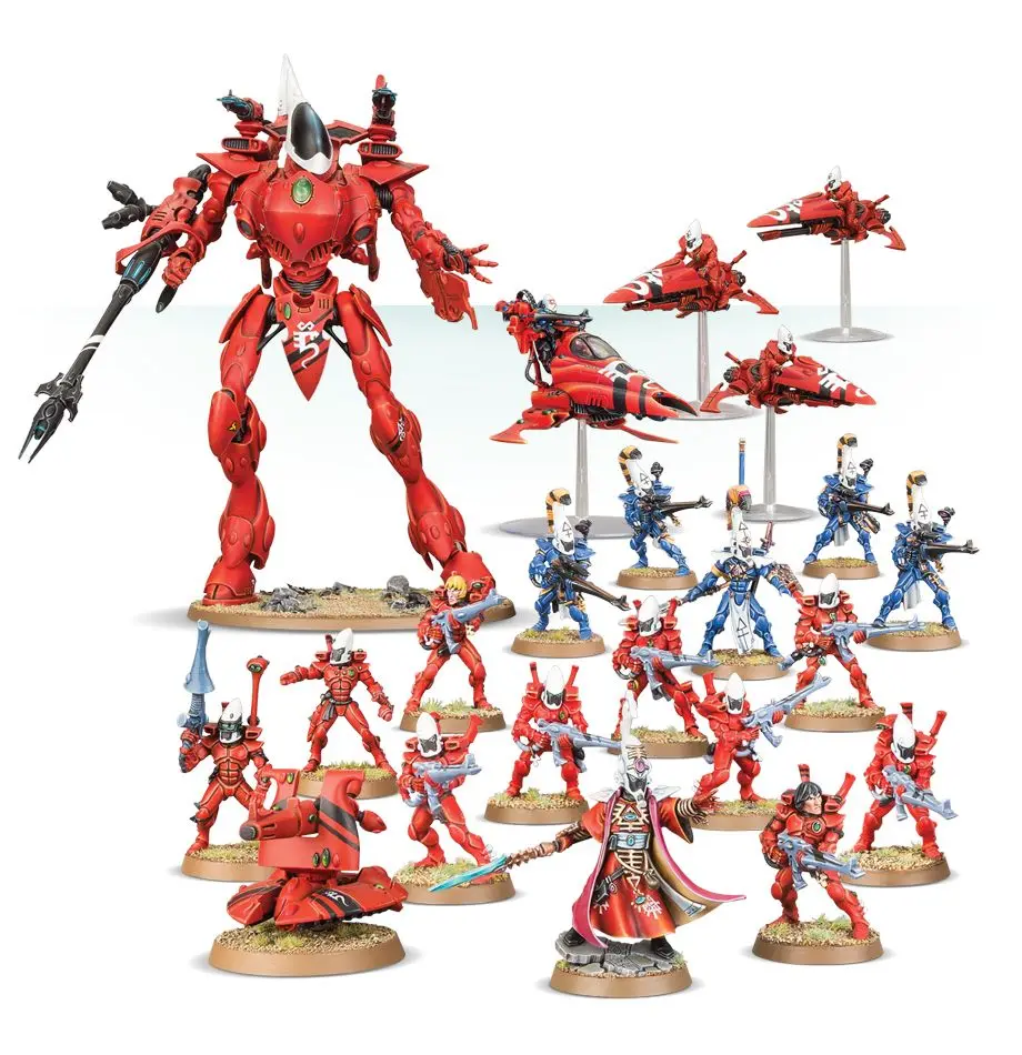 40K игровая модель для CRAFTWORLDS ASURYANI BLADEHOST абсолютно новый оригинальный|Настольные