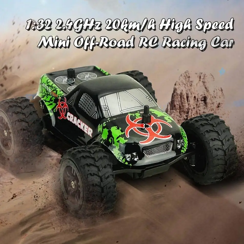 

New 1:32 Full Scale 4CH 2WD 2.4GHz Mini Off-Road RC Racing Car Truck Vehicle High Speed 20km/h Remote Control Climbing Car Model
