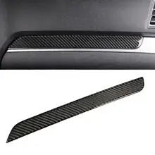 Реальные углеродного волокна Стиль автомобильный ящик для хранения, украшение крышка отделки, пригодный для Ford Explorer 2013- автомобиль-Средства для укладки волос