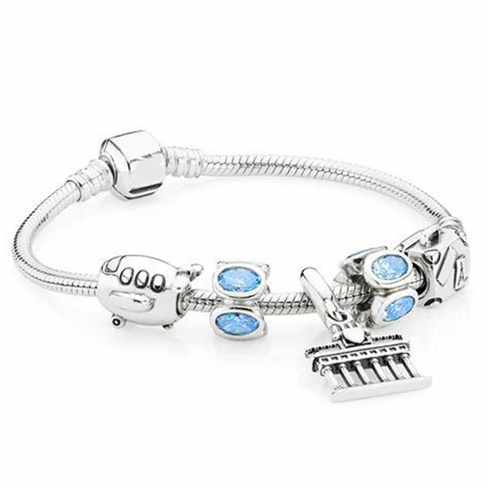 

Kristie 100% 925 Sterling Silver Round The World Gift Set Bracelet Back Restricted Selling Edition Exclusive To Original Jewels
