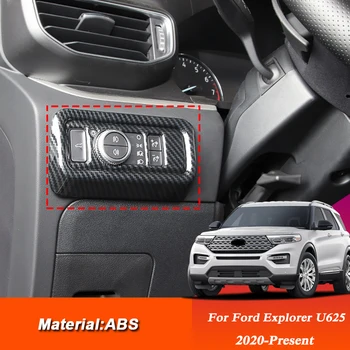 

Car Styling For Ford Explorer U625 2020 Car Headlight Switch Sequins Trim Multi-function Button Sequin Sticker Auto Accessories
