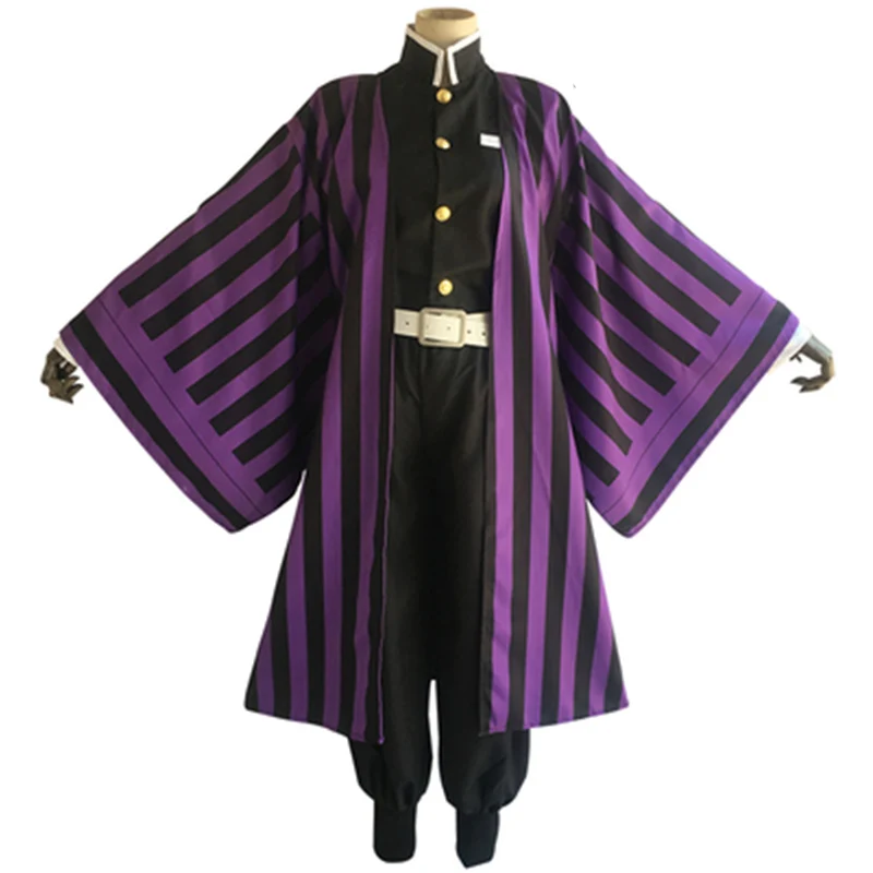Costume Аниме Comic Demon Slayer Kimetsu no Yaiba Косплей костюмы Tsuyuri Kanawo Rengoku Kyoujurou Kanroji Mitsuri Косплей Костюм - Цвет: Costume