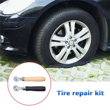 

Car Tire Repair For Tire Compaction Roller Rubber Handle Pressure Wheel Cold Film Seal Between Patch And Tire Auto Repair Tool