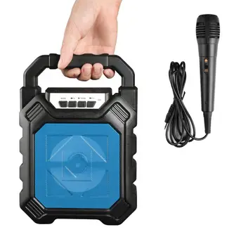 

Outdoor Wireless Bluetooth Speaker High Power Loudspeaker Support U Disk TF Card USB FM Radion For Dancing Party