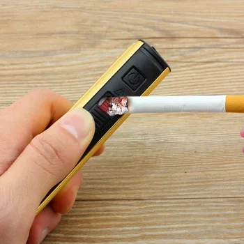 

Multi-function Flashlight USB Charging Mini Portable Self Defense LED Flashlight With Cigarette lighter Home Car Emergency Tool