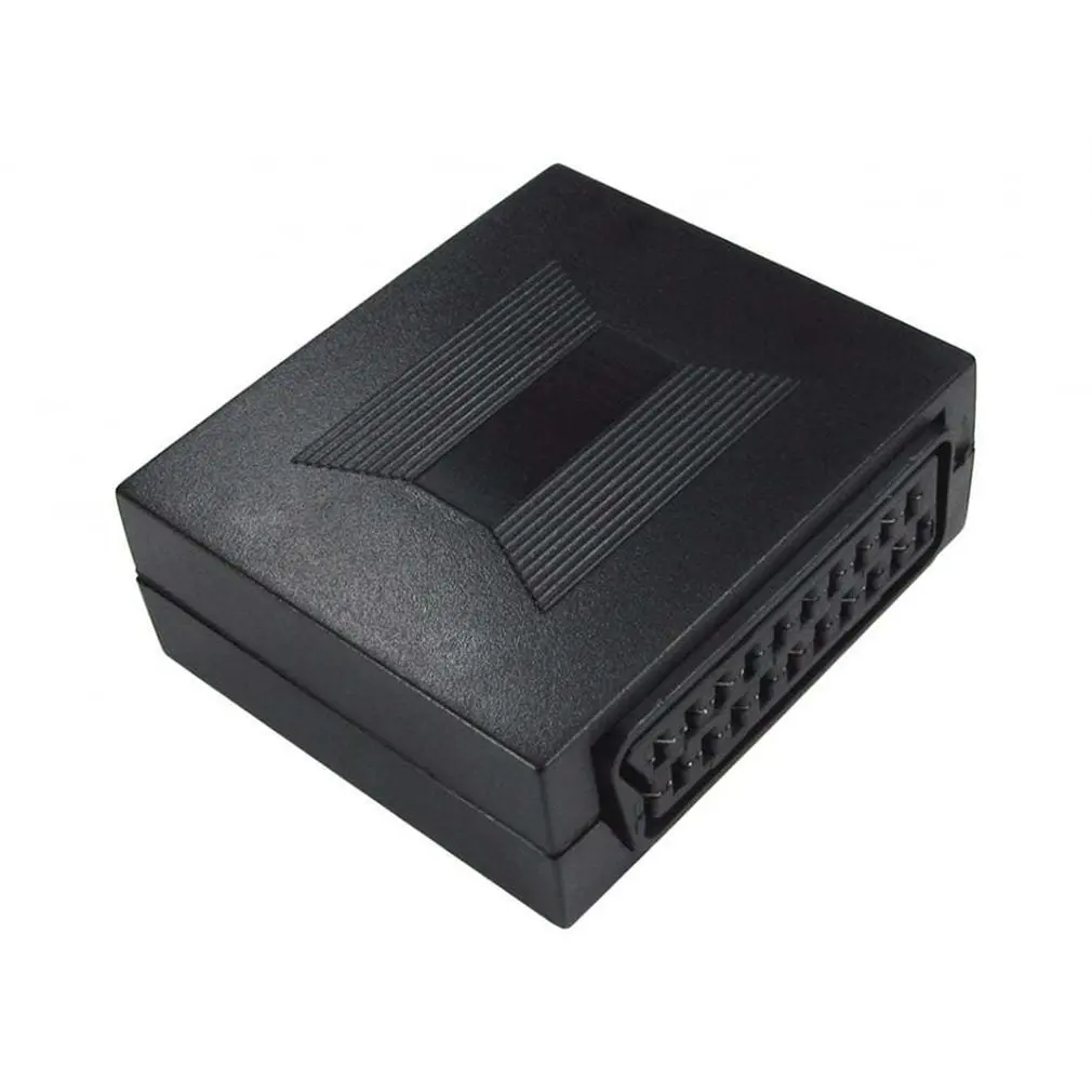 Изысканно разработанный прочный 21 Pin Scart соединительный кабель свинцовый Joiner соединитель Адаптер Женский в гнездо