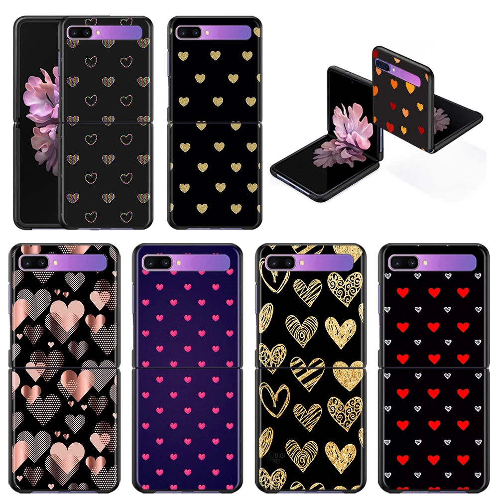 Phone Case For Samsung Galaxy Z Flip3 5G z flip 3 5G zFlip Cover Cellphone Shell Caso Mobilephone Fundas Animal Cute Love Heart samsung galaxy z flip3 phone case