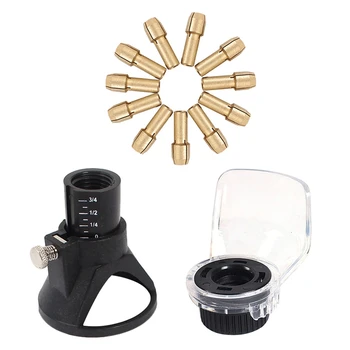 

Collet Chuck For Dremel Rotary Tool With An A550 Shield And Dedicated Locator Horn Style Accessories