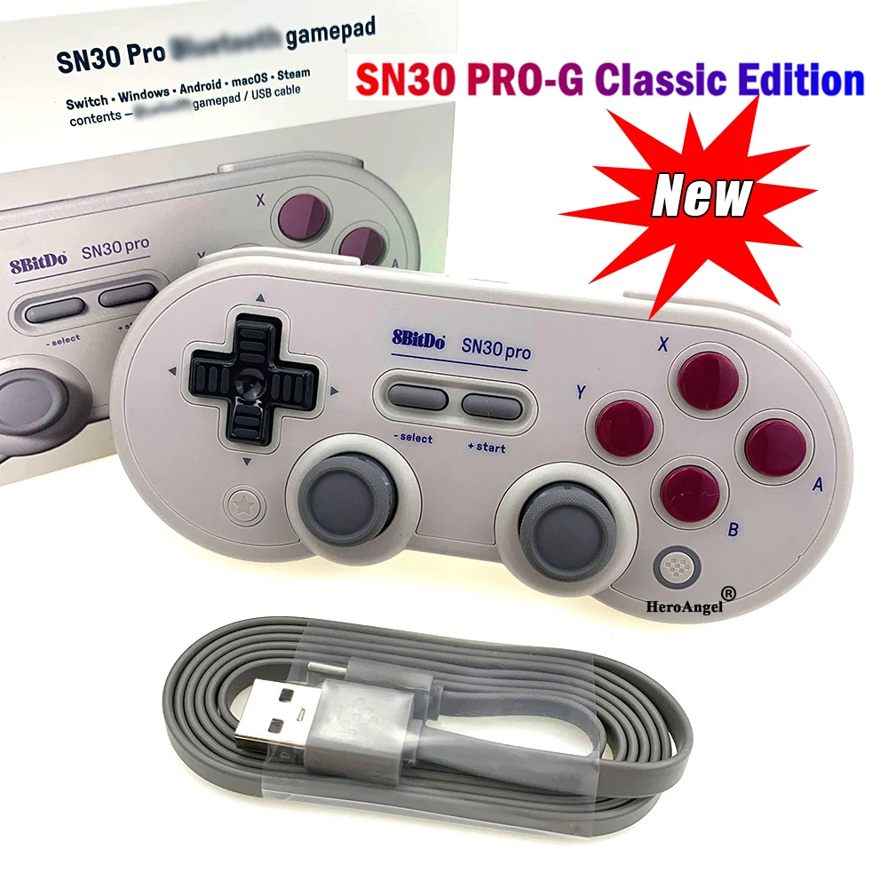 8bitdo Sn30 Pro Sf30 Pro Gamepad For Nintendo Switch Macos Android Controller Joystick Wireless Support Bluetooth Game Controll Gamepads Aliexpress