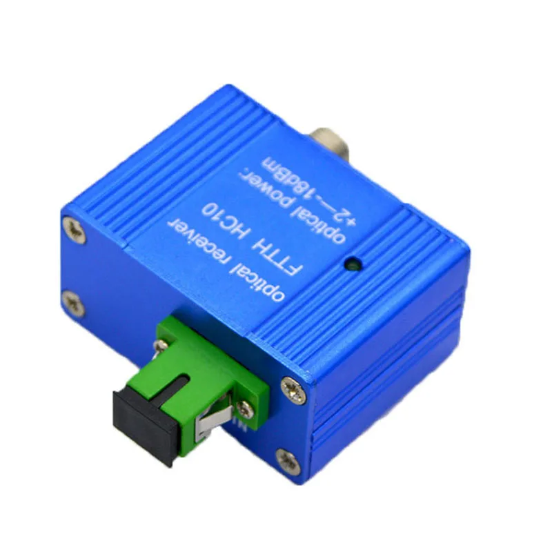 

Новый GEPON FTTH CA TV оптический мини ресивер HC10 цифровой TV Внутренний оптический приемник Inch F Head с sc волоконными разъемами