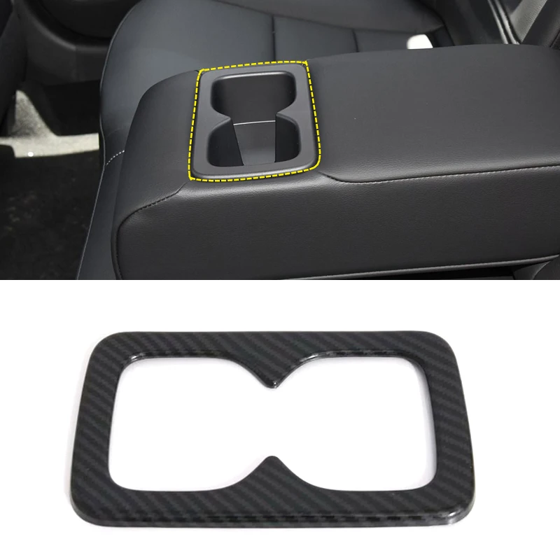 ABS Interior Rear Water Holder Cup Frame Cover Trim for Nissan Sylphy Fourth Generation 2019-2020 Car Styling Accessories | Автомобили и