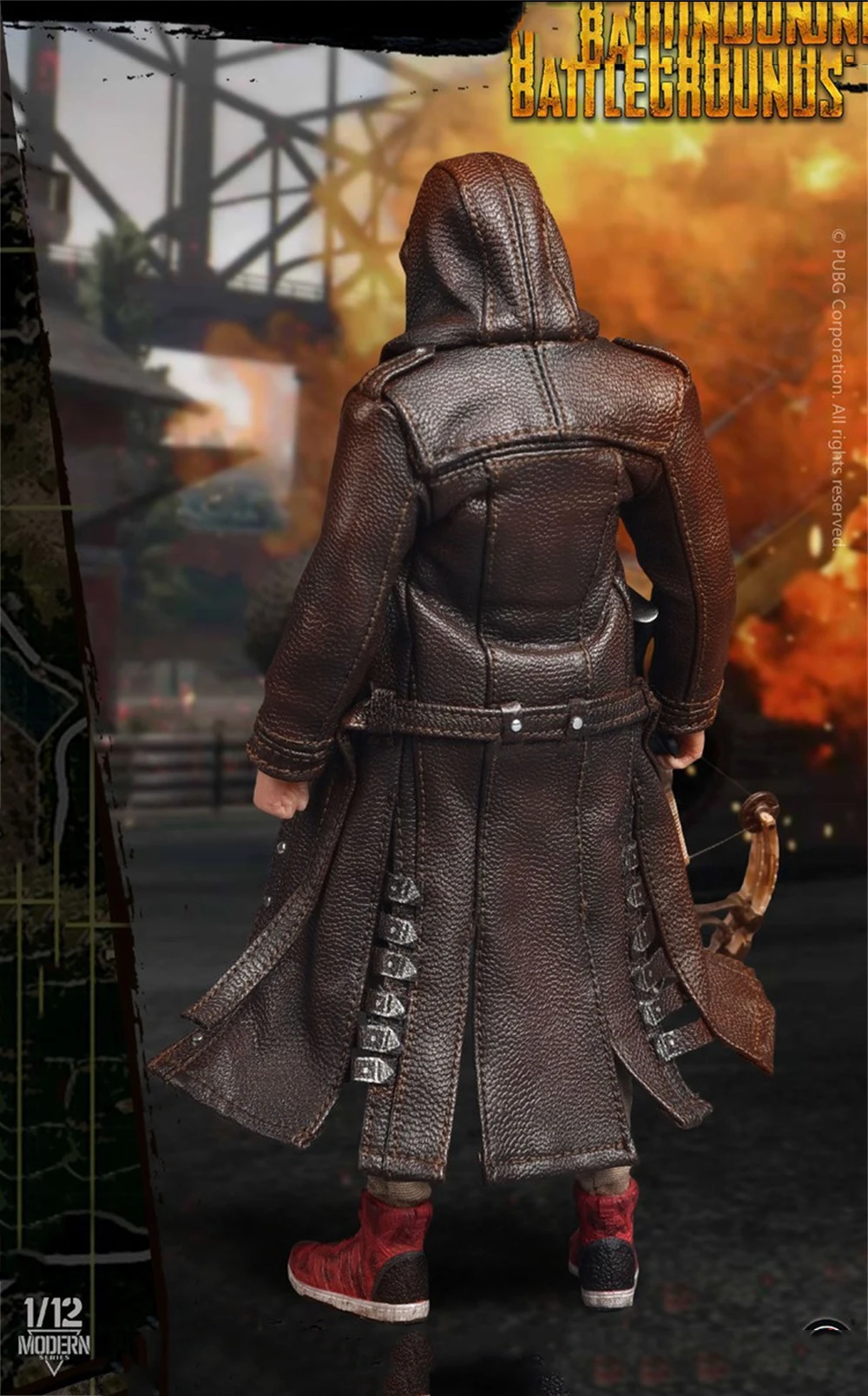 

Solterstory SSG-002 1/12th стрельба победитель игра победитель цыпленок тренчкот убийца брикет для 6-дюймовой фигуры